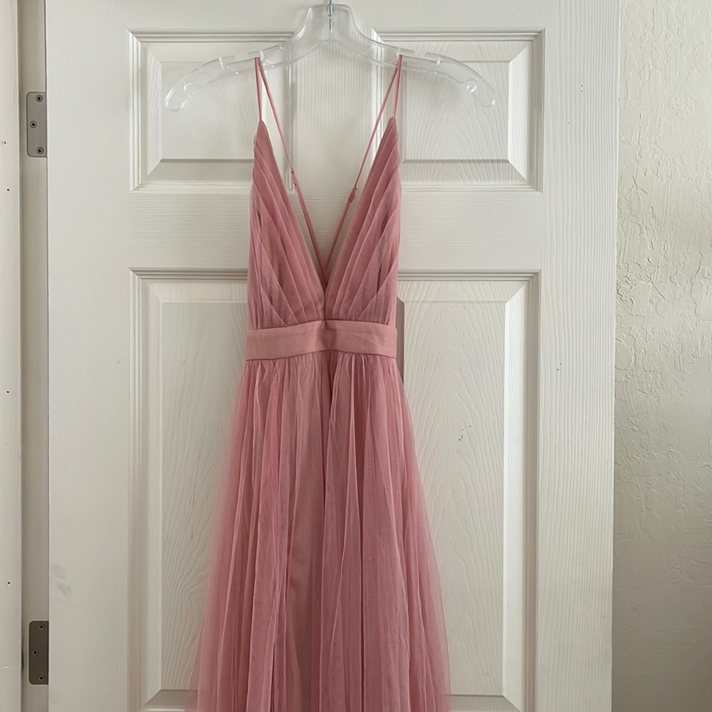 Blush pink Windsor dress